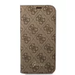 Guess GUBKP14XHG4SHW 4G Vintage Gold Logo iPhone 14 Pro Max 6.7 " oldalra nyíló tok, barna