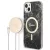 Guess Szett GUBPP14MHMEACSK Tok + Magsafe töltő iPhone 14 Plus 6.7" hátlap, Marble, fekete