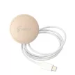 Guess iPhone 14 4G Print MagSafe (GUBPP14SH4EACSW) hátlap, tok és Magsafe vezeték nélküli wireless töltő, barna
