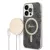 Guess Szett GUBPP14XH4EACSK Tok + Magsafe töltő iPhone 14 Pro Max 6.7" hátlap, 4G Print, fekete