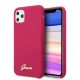 Guess iPhone 11 Pro Silicone Vintage (GUHCN58LSLMGRE) hátlap, tok, piros