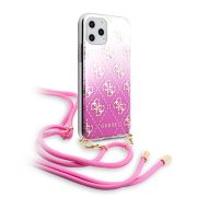   Guess iPhone 11 Pro 4G Gradient Cover (GUHCN58WO4GPI) hátlap, tok, rózsaszín