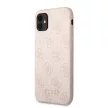 Guess iPhone 11 4G Metal Gold Logo (GUHCN61G4GFPI) hátlap, tok, rózsaszín