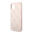 Guess iPhone 11 4G Metal Gold Logo (GUHCN61G4GFPI) hátlap, tok, rózsaszín
