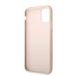 Guess iPhone 11 4G Metal Gold Logo (GUHCN61G4GFPI) hátlap, tok, rózsaszín
