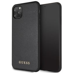 Guess iPhone 11 Pro Max Iridescent hátlap, tok, fekete