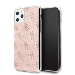   Guess iPhone 11 Pro Max 4G Glitter Diamond hátlap, tok, rózsaszín