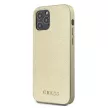 Guess GUHCP12LIGLGO iPhone 12 Pro Max 6.7" hátlap, tok Iridescent, arany