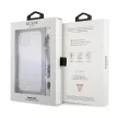 Guess GUHCP12LKPSBK Transparent hátlap, tok, Black Pearl iPhone 12 Pro Max 6.7" hátlap, tok, átlátszó