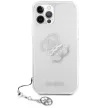 Guess GUHCP12LKS4GSI 4G Silver Charms Collection iPhone 12 Pro Max 6.7" hátlap, tok, átlátszó