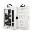 Guess GUHCP12LKSARBK iPhone 12 Pro Max 6.7" hátlap, tok Camo Collection, fekete