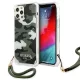 Guess GUHCP12LKSARKA iPhone 12 Pro Max 6.7" hátlap, tok Camo Collection, zöld