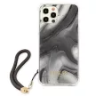 Guess GUHCP12LKSMAGR iPhone 12 Pro Max 6.7" hátlap, tok Marble Collection, szürke