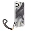 Guess GUHCP12LKSMAGR iPhone 12 Pro Max 6.7" hátlap, tok Marble Collection, szürke