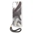 Guess GUHCP12LKSMAGR iPhone 12 Pro Max 6.7" hátlap, tok Marble Collection, szürke