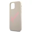 Guess GUHCP12LLSVSGP Silicone Vintage iPhone 12 Pro Max 6,7" tok, szürke, rózsaszín