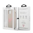 Guess GUHCP12LLSVSGP Silicone Vintage iPhone 12 Pro Max 6,7" tok, szürke, rózsaszín