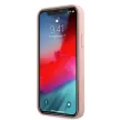 Guess GUHCP12LLSVSPG iPhone 12 Pro Max 6.7", zöld hátlap, tok Silicone Vintage, rózsaszín