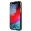 Guess GUHCP12LPCUGL4GBK iPhone 12 Pro Max 6.7" hátlap, tok Glitter 4G Big Logo, fekete