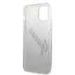 Guess GUHCP12LPCUGLSGO iPhone 12 Pro Max 6.7" hátlap, tok Glitter Gradient Script, arany