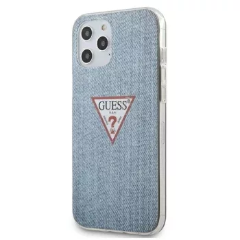   Guess GUHCP12LPCUJULLB Blue Jeans Collection iPhone 12 Pro Max 6,7" tok, kék