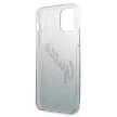 Guess GUHCP12SPCUGLSBL Glitter Gradiens Script iPhone 12 mini 5,4", hátlap, tok, kék