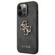 Guess GUHCP13L4GMGGR iPhone 13 Pro/13 6.1" hátlap, tok 4G Big Metal Logo, szürke
