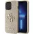 Guess GUHCP13LHG4SGD Glitter Script Big 4G iPhone 13 Pro 6.1" hátlap, tok, arany