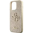 Guess GUHCP13LHG4SGD Glitter Script Big 4G iPhone 13 Pro 6.1" hátlap, tok, arany