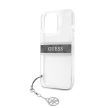Guess iPhone 13 Pro 4G Charms (GUHCP13LKB4GGR) hátlap, tok, átlátszó