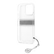 Guess iPhone 13 Pro 4G Charms (GUHCP13LKB4GGR) hátlap, tok, átlátszó
