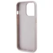 Guess GUHCP13LP4TDSCPP hátlap, tok iPhone 13 Pro/13 Crossbody 4G Metal Logo, rózsaszín