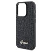 Guess Disco Metal Script hátlap, tok iPhone 13 Pro/13, fekete