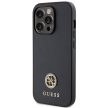Guess GUHCP13LPS4DGPK iPhone 13 Pro 6.1" hátlap, tok Strass Metal Logo, fekete