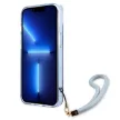 Guess GUHCP13MHTSGSB iPhone 13 6.1 " hátlap, tok Translucent Stap, kék