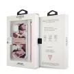 Guess GUHCP13MKCABPI Camo Strap Collection iPhone 13 6.1" różowy /, hátlap, tok, rózsaszín