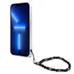 Guess Black Pearl Clear Hardcase GUHCP13MKPSBK iPhone 13, 6.1" hátlap, tok, átlátszó