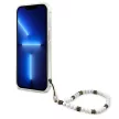 Guess White Pearl Clear Hardcase GUHCP13MKPSWH iPhone 13 6.1" hátlap, tok, átlátszó
