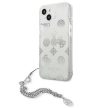 Guess GUHCP13SKPESI Peony Chain Collection iPhone 13 mini 5.4", tok, ezüst