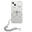 Guess GUHCP13SKPESI Peony Chain Collection iPhone 13 mini 5.4", tok, ezüst