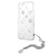 Guess GUHCP13SKPESI Peony Chain Collection iPhone 13 mini 5.4", tok, ezüst