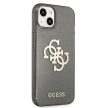 Guess GUHCP13SPCUGL4GBK iPhone 13 mini 5.4" hátlap, tok Glitter 4G Big Logo, fekete