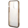 Guess GUHCP14LHGPLHC iPhone 14 Pro 6.1" hátlap, tok Porcelain Collection, barna