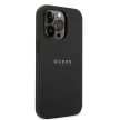 Guess iPhone 14 Pro PU Leather Saffiano (GUHCP14LPSASBBK) hátlap, tok, fekete