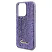 Guess GUHCP14LPSFDGSU Sequin Script Metal iPhone 14 Pro 6.1", hátlap, tok, lila