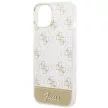 Guess GUHCP14MHG4MHG iPhone 14 Plus 6.7 " hátlap, tok 4G Pattern Script, arany
