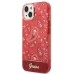 Guess GUHCP14MHGBNHR Bandana Paisley iPhone 14 Plus/15 Plus 6.7" hátlap, tok, piros