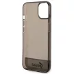Guess GUHCP14MHGCOK Translucent iPhone 14 Plus/15 Plus 6.7", hátlap, tok, fekete