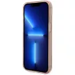 Guess GUHCP14MHGCOP Translucent iPhone 14 Plus/15 Plus 6.7" hátlap, tok, rózsaszín