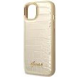 Guess GUHCP14MHGCRHD iPhone 14 Plus 6.7 " hátlap, tok Croco Collection, arany